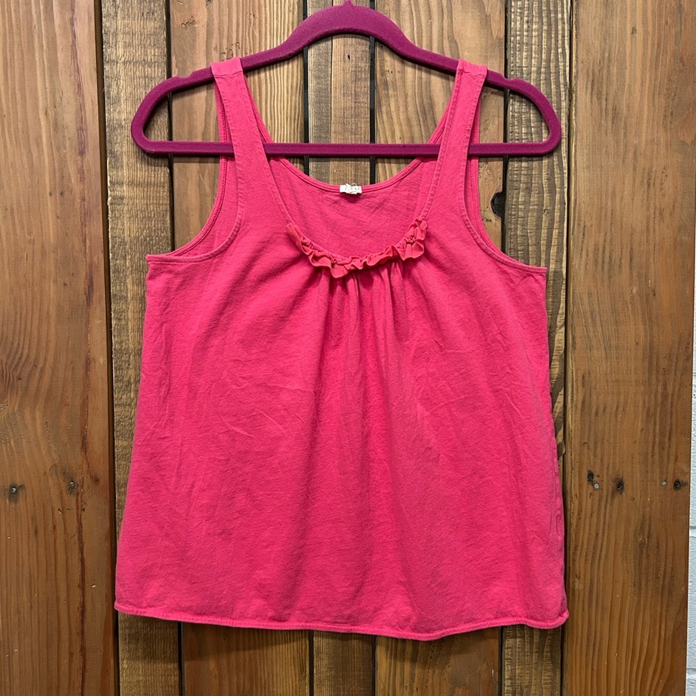 J. Crew size extra small pink tank top - Picture 3 of 7